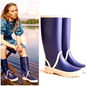 J.Crew Tall Lug Sole Rain Boots
